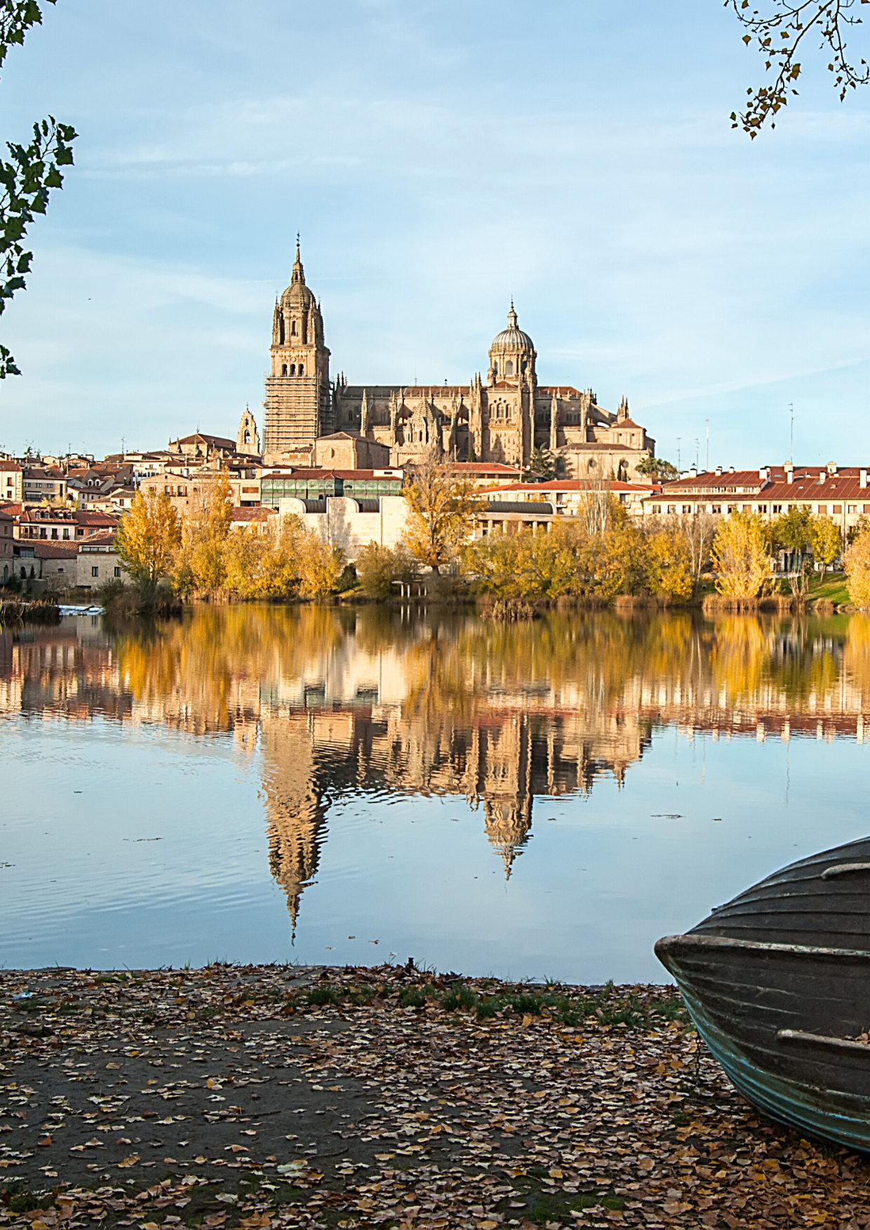 La Catedral y el Río Tormes de Salamanca